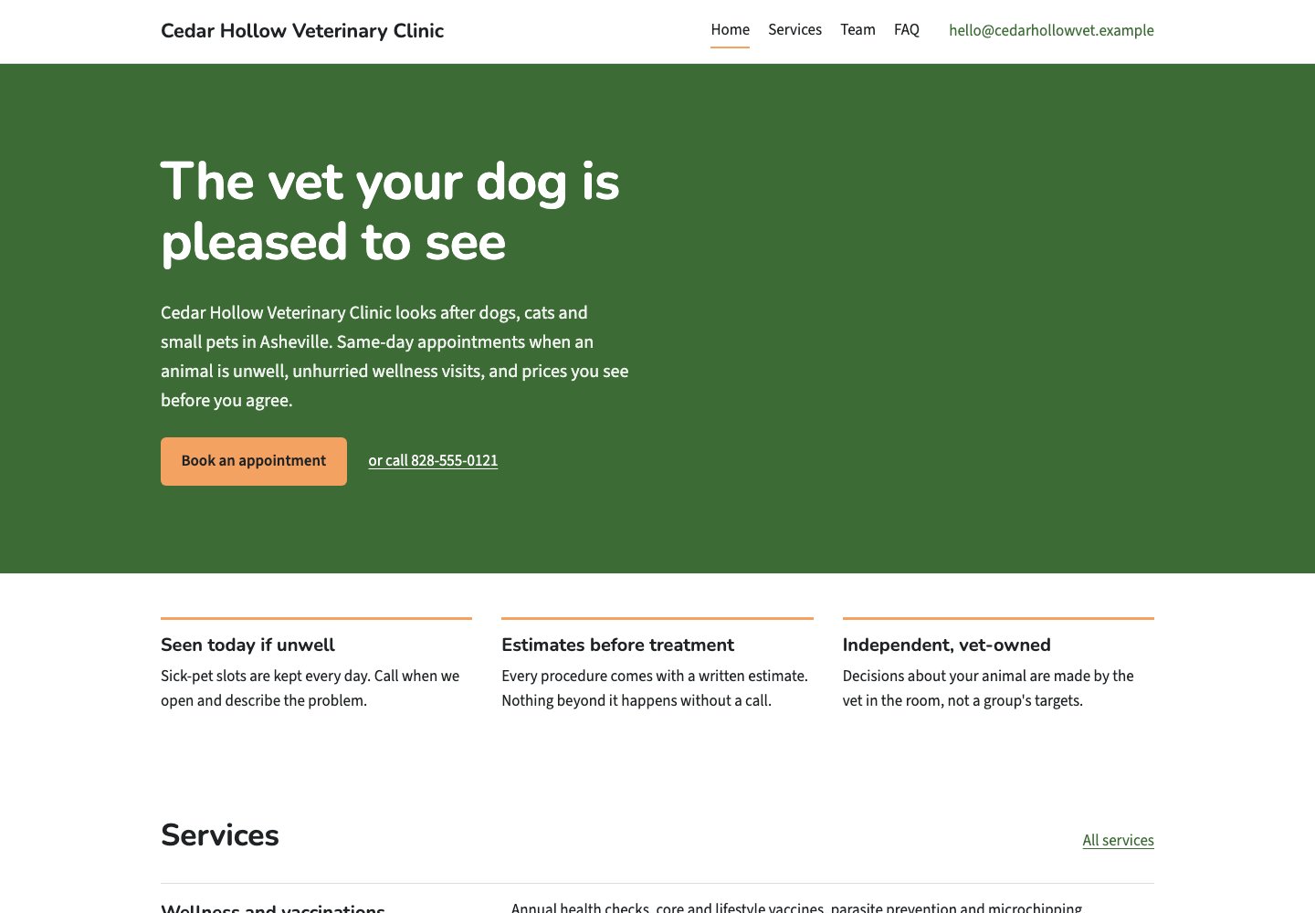Cedar Hollow Veterinary Clinic