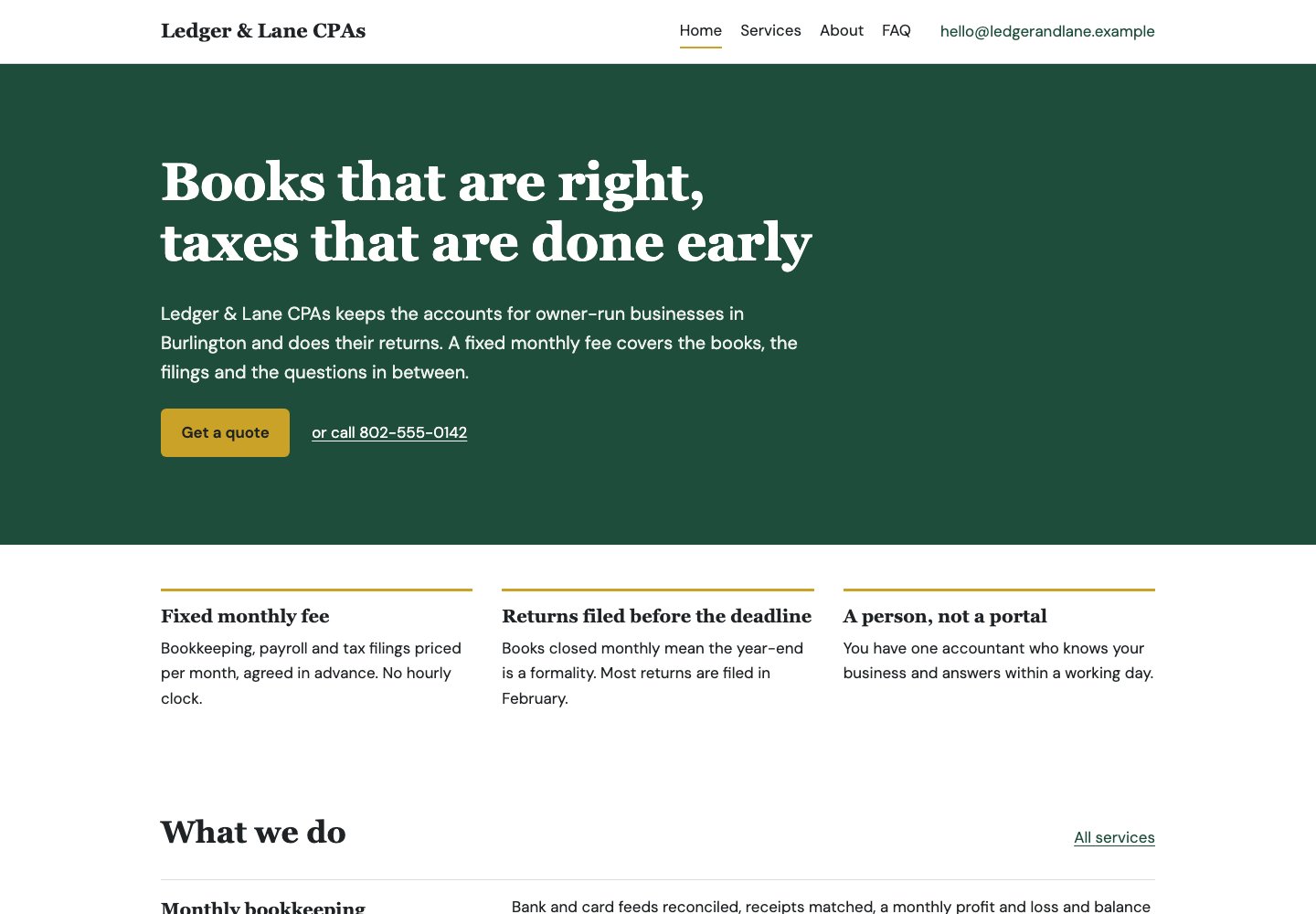 Ledger & Lane CPAs