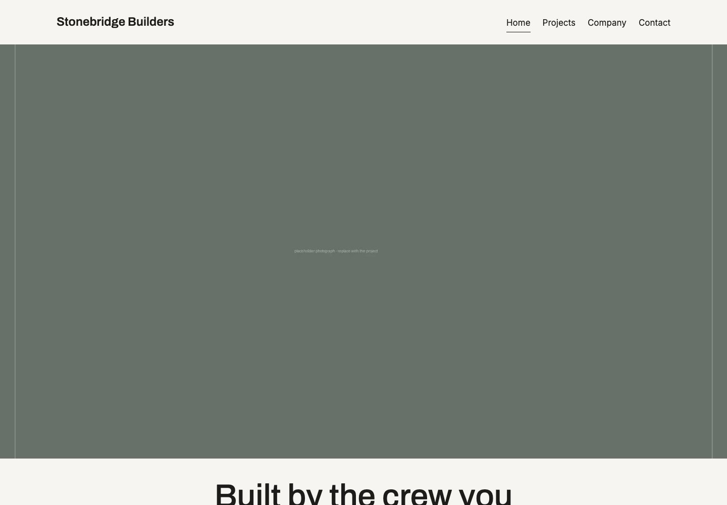 Stonebridge Builders